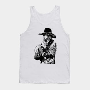 David Allan Coe Retro Tank Top